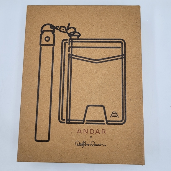 New Andar The Denner Wallet Olive - Picture 3 of 5